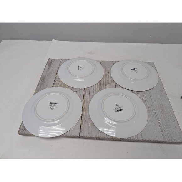 Set of 4 Sheffield China Japan Elegance 6 3/8" Dessert Bread Plates - Picture 5 of 6